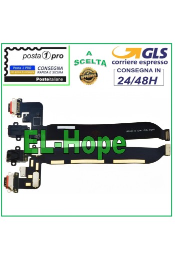 CONECTOR DE CARGA USB FLEXIBLE PLANO ONEPLUS 5 A5000 A5001 JACK BASE DE CARGA PARA AURICULARES