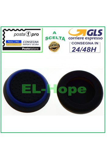 SET DE 2 EMPUÑADURAS ANALÓGICAS DE GOMA PARA MANDO PS3 PS4 XBOX ONE 360 AZUL