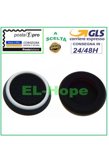 SET GRIP 2 RUBBER STICK JOYPAD ANALÓGICO MANDO PS3 PS4 XBOX ONE 360 BLANCO