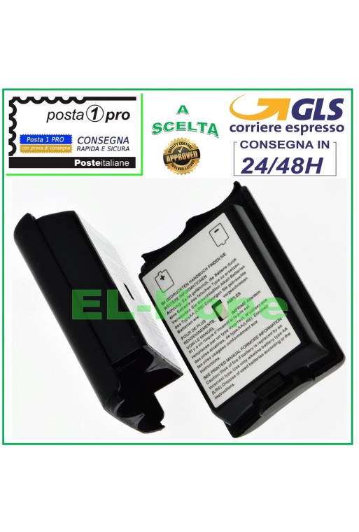 CUBIERTA DE REPUESTO PARA JOYPAD, COMPARTIMENTO DE PILAS, 2 PILAS AA PARA MANDO XBOX 360, NEGRO