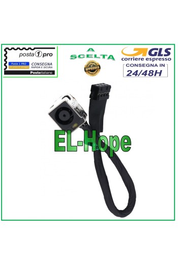 Conector de alimentación de CC para portátil HP ProBook 450 G2, conector de carga flexible