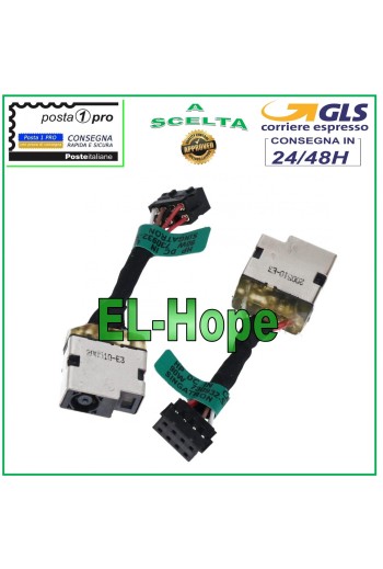 Conector de alimentación de CC PJ630 para portátil HP Pavilion 15-N050SL, conector flexible