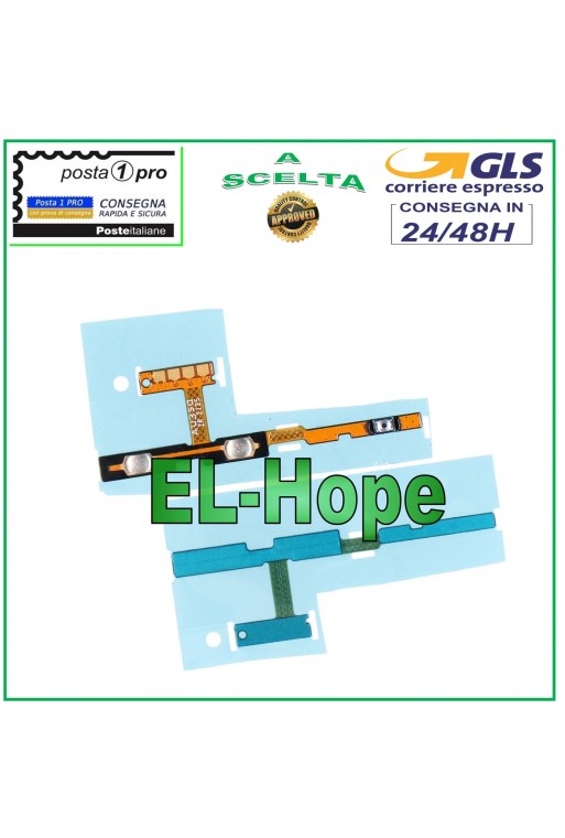 TECLAS LATERALES PLANAS FLEXIBLES VOLUMEN ENCENDIDO ENCENDIDO APAGADO SAMSUNG GALAXY A03S SM-A037G