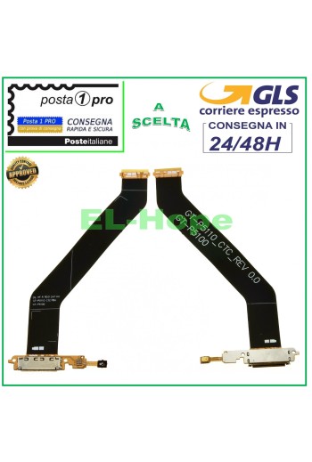 CONECTOR DE CARGA SAMSUNG GALAXY TAB 2 GT P5100 P5110 MICRÓFONO CARGA PLANA