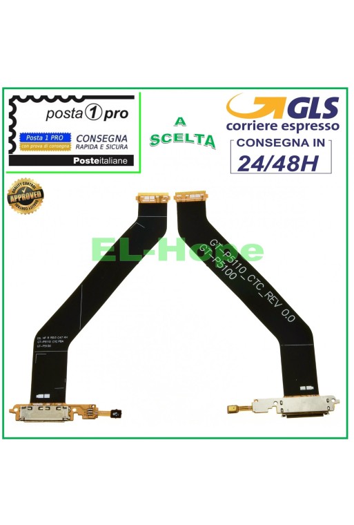 CONECTOR DE CARGA SAMSUNG GALAXY TAB 2 GT P5100 P5110 MICRÓFONO CARGA PLANA
