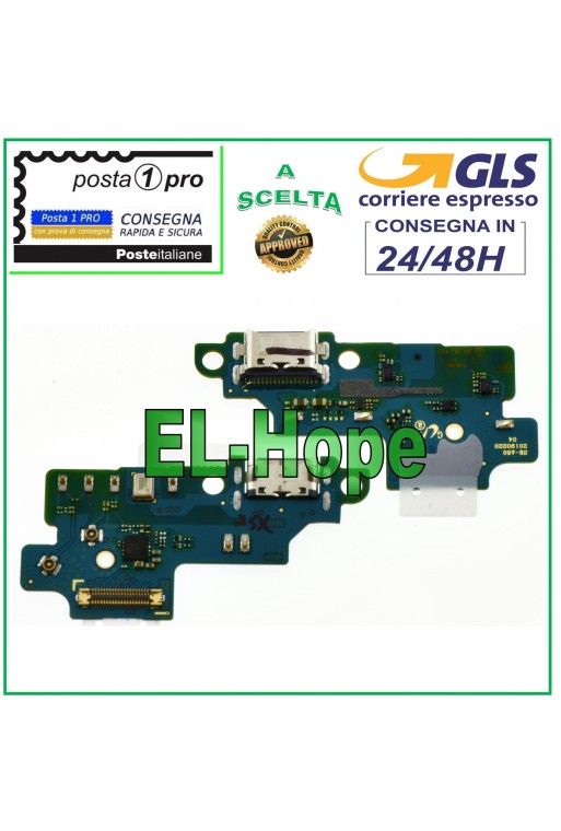 Conector de carga y base para micrófono tipo C para Samsung Galaxy A60 SM-A606F 