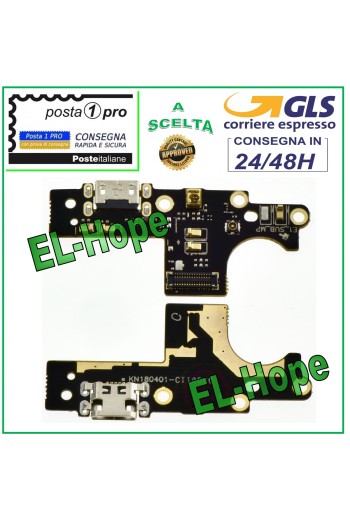 Conector de carga para Nokia N3 TA-1032 Base de micrófono PCB Carga micro USB