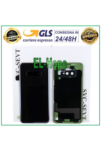 TAPA DE BATERÍA ORIGINAL SAMSUNG GALAXY S10E SM-G970 TAPA TRASERA NEGRA