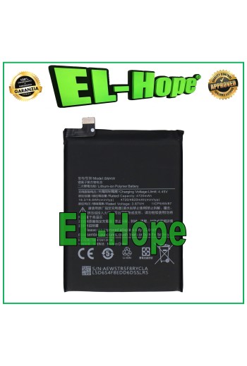 BATERÍA BM4W PARA XIAOMI Mi 10T LITE 5G M2007J17G 4820 mAh IGUAL A LA ORIGINAL