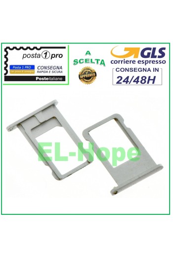 COMPARTIMENTO PARA CARTUCHO DE RANURA SOPORTE PARA TARJETA NANO SIM CARCASA PARA APPLE IPHONE 6 6G