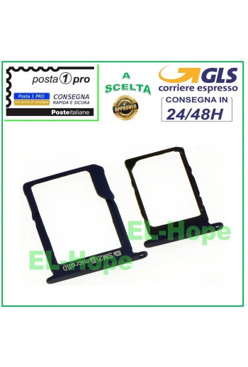 COMPARTIMENTO PARA CARRITO DE RANURA TARJETA SIM + MICRO SD SAMSUNG GALAXY A5 SM A500 F NEGRO