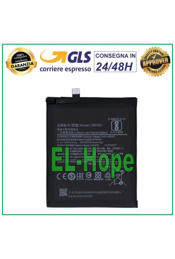BATERIA BM3M PARA XIAOMI MI 9 SE 9SE M1903F2G 3070 mAh BATERIA IGUAL A LA ORIGINAL