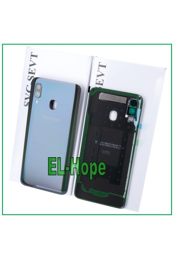 TAPA DE BATERÍA ORIGINAL SAMSUNG GALAXY A40 SM-A405 TAPA TRASERA NEGRA