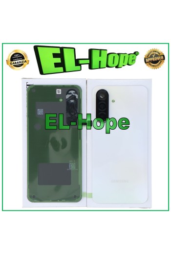 CUBIERTA TRASERA DE BATERÍA ORIGINAL SAMSUNG GALAXY A36 5G SM-A366 BLANCA