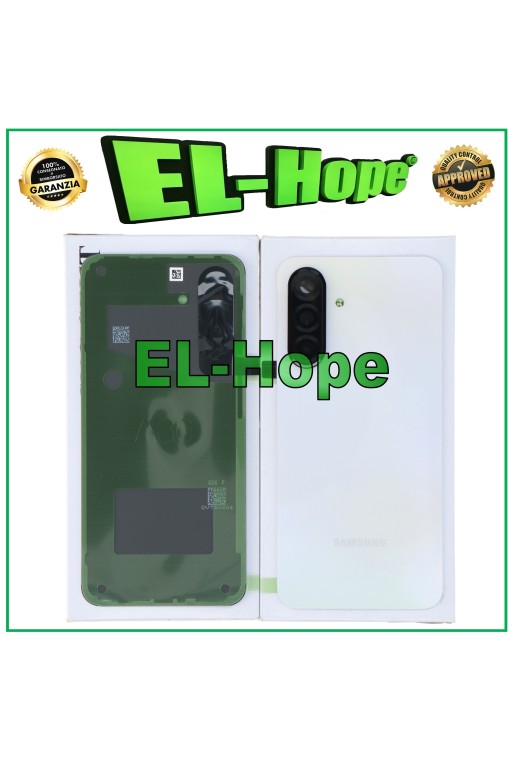 CUBIERTA TRASERA DE BATERÍA ORIGINAL SAMSUNG GALAXY A36 5G SM-A366 BLANCA