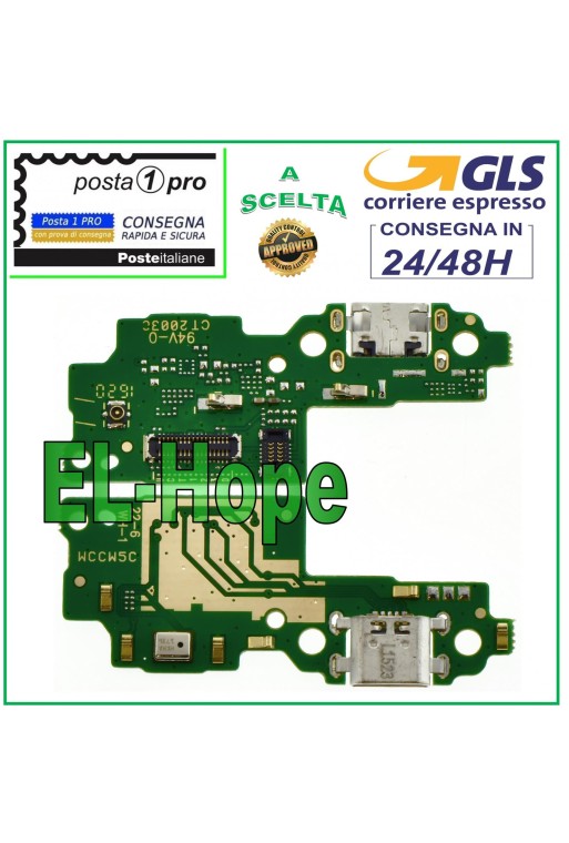 CONECTOR DE CARGA PARA HUAWEI GT3 HONOR 5C + MICRÓFONO BASE DE CARGA MICRO USB