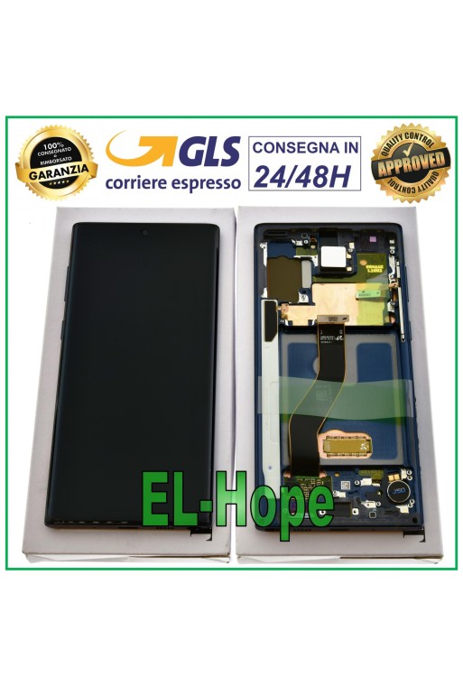 PANTALLA LCD ORIGINAL SAMSUNG GALAXY NOTE 10 SM-N970 N970F PANTALLA TÁCTIL NEGRA