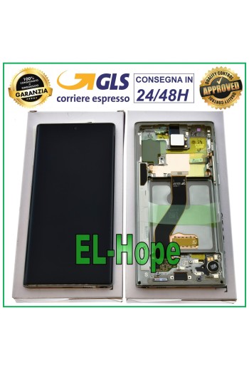 PANTALLA LCD ORIGINAL SAMSUNG GALAXY NOTE 10 SM-N970 N970F PANTALLA TÁCTIL PLATEADA
