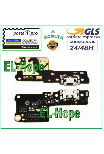 CONECTOR DE CARGA XIAOMI REDMI 7A M1903C3EG BASE PARA MICRÓFONO CARGA MICRO USB