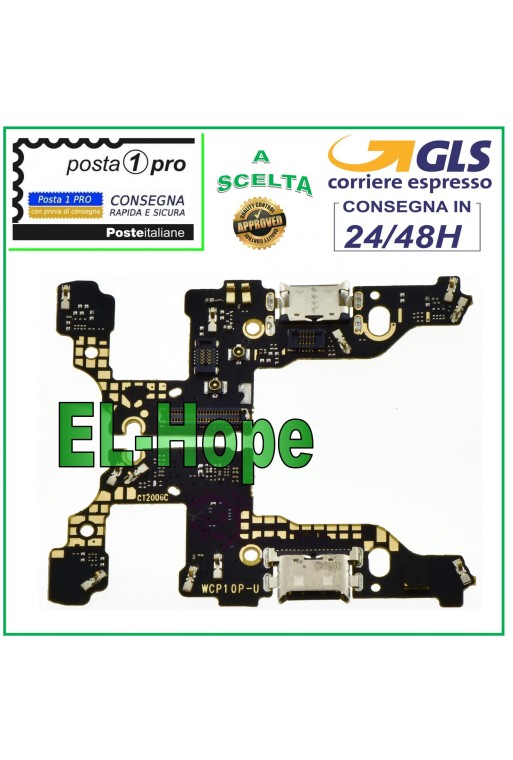 CONECTOR DE CARGA HUAWEI P10 PLUS VKY-L09 L29 AL00 MICRÓFONO CARGA USB TIPO C