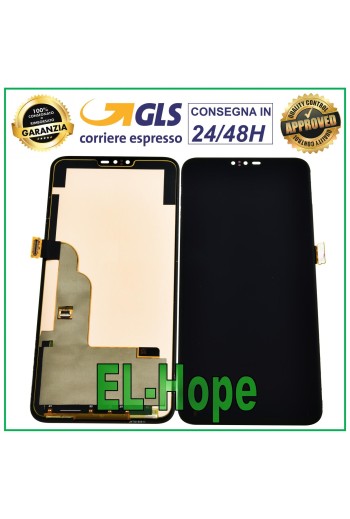 PANTALLA LCD PARA LG V40 THINQ LM-V405EBW PANTALLA TÁCTIL DE CRISTAL MONITOR NEGRO