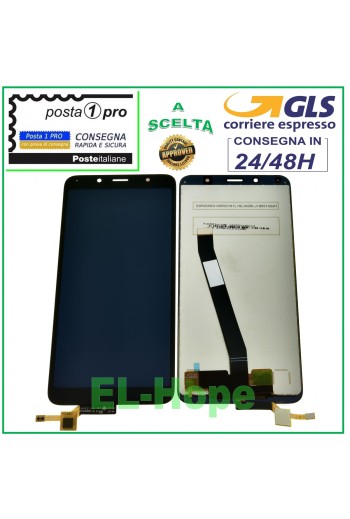PANTALLA LCD PARA XIAOMI REDMI 7A M1903C3EG M1903C3EH PANTALLA TÁCTIL CRISTAL NEGRO