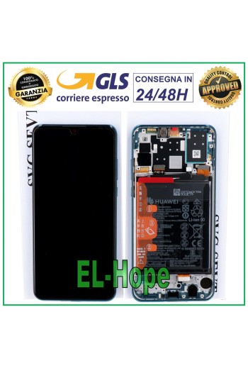PANTALLA LCD MARCO TÁCTIL BATERÍA ORIGINAL HUAWEI P30 LITE NUEVA EDICIÓN 24 MP AZUL
