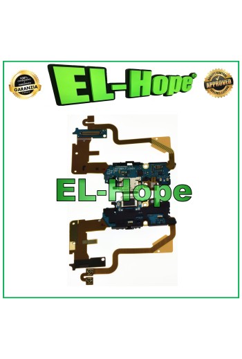 Conector de carga flexible plano tipo C para LG G7 Fit Thing con base de carga para micrófono