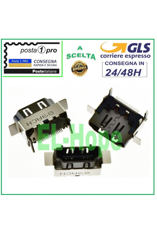REEMPLAZO DEL CONECTOR DE ENTRADA DEL PUERTO HDMI PARA LA CONSOLA XBOX ONE X 