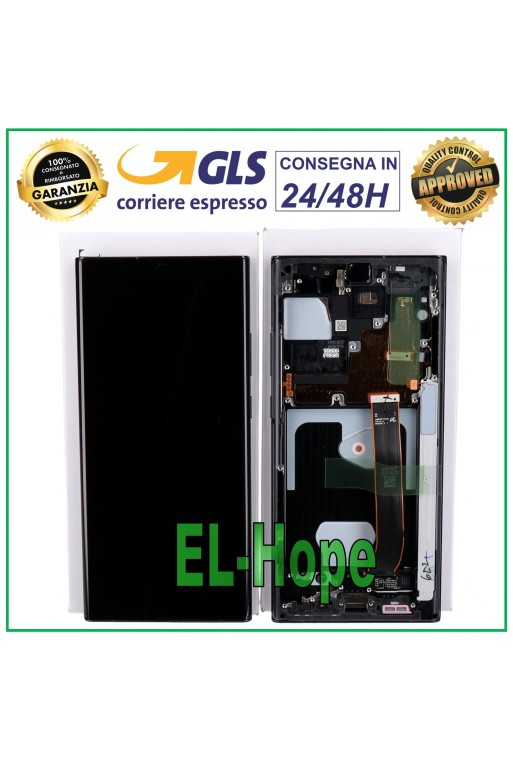 PANTALLA LCD ORIGINAL SAMSUNG GALAXY NOTE 20 ULTRA 4G 5G SM-N985 N986 TÁCTIL NEGRO