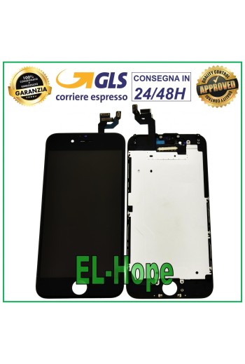 PANTALLA LCD PARA APPLE IPHONE 6 6G PANTALLA TÁCTIL CRISTAL NEGRO PANTALLA IGUAL A LA ORIGINAL