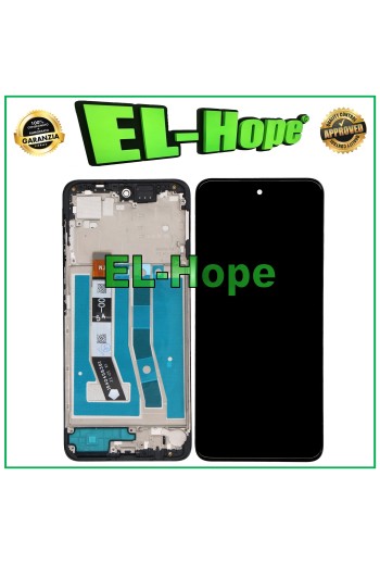 PANTALLA LCD + MARCO PARA MOTOROLA MOTO G54 XT-2343 XT234 PANTALLA TÁCTIL CRISTAL NEGRO