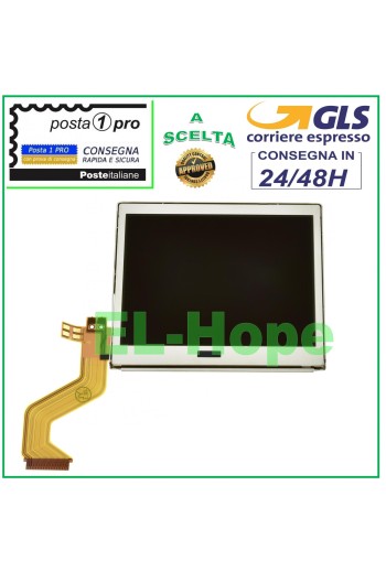 PANTALLA LCD SUPERIOR PARA NINTENDO NDS DS LITE NDSL PANEL DE PANTALLA DE MONITOR