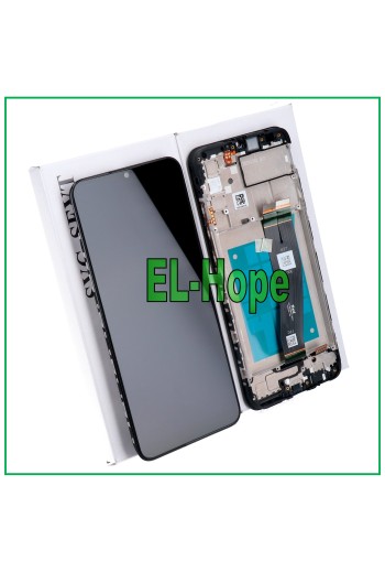 MARCO ORIGINAL PANTALLA LCD SAMSUNG GALAXY A02S SM-A025G PANTALLA TÁCTIL CRISTAL NEGRO