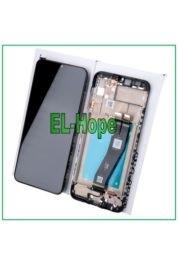 MARCO ORIGINAL PANTALLA LCD SAMSUNG GALAXY A02S SM-A025G PANTALLA TÁCTIL CRISTAL NEGRO
