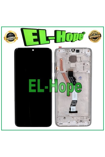 PANTALLA TÁCTIL LCD + MARCO PARA XIAOMI REDMI NOTE 8 PRO M1906G7G CRISTAL BLANCO