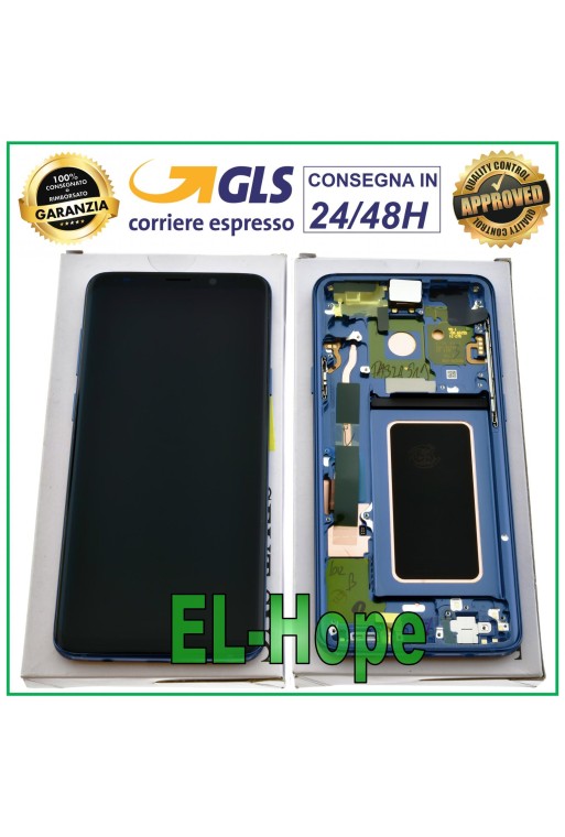 PANTALLA LCD ORIGINAL SAMSUNG GALAXY S9+ SM-G965F PLUS PANTALLA TÁCTIL AZUL CORAL