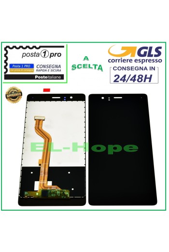 PANTALLA LCD PARA HUAWEI P9 EVA-L09 L19 L29 PANTALLA TÁCTIL MONITOR NEGRO