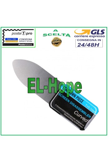 HERRAMIENTA DE 0,1 mm HOJA DE ACERO ULTRA DELGADA APERTURA CURVA PANTALLA LCD SMARTPHONE