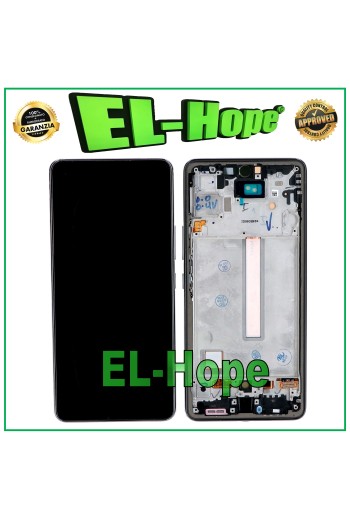 PANTALLA LCD TFT PARA SAMSUNG GALAXY A53 5G 2022 SM A536 A536B MARCO TÁCTIL NEGRO