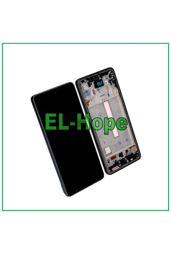 PANTALLA LCD TFT PARA SAMSUNG GALAXY A53 5G 2022 SM A536 A536B MARCO TÁCTIL NEGRO