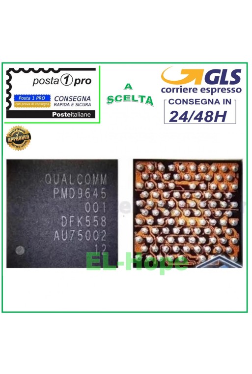 CHIP IC BGA PMD9645 IC DE GESTIÓN DE ENERGÍA QUALCOMM IPHONE 7 7+ PLUS