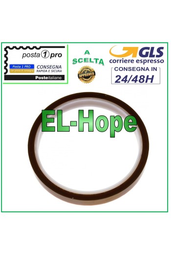 CINTA ADHESIVA TÉRMICA DE ALTA TEMPERATURA KAPTON PROTECCIÓN BGA 1CM 30MT