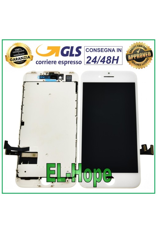 PANTALLA LCD PARA APPLE IPHONE 7 7G PANTALLA TÁCTIL CRISTAL BLANCO IGUAL AL ORIGINAL