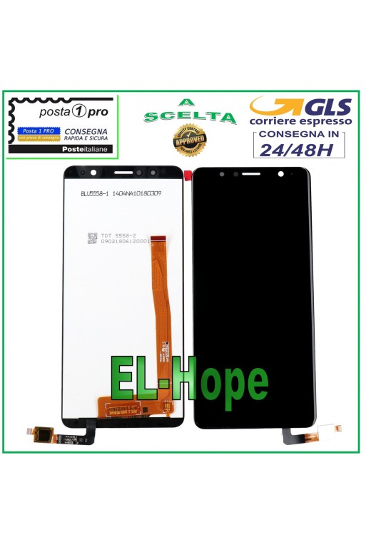 PANTALLA LCD PARA WIKO VIEW LITE PANTALLA TÁCTIL CRISTAL MONITOR MONTADO