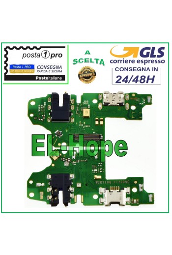CONECTOR DE CARGA HUAWEI HONOR 10 LITE HRY-AL00 TL00 LX1 LX2 BASE PARA MICRÓFONO