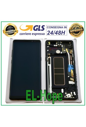 PANTALLA LCD ORIGINAL SAMSUNG GALAXY NOTE 8 SM-N950 SM-N950F PANTALLA TÁCTIL NEGRA