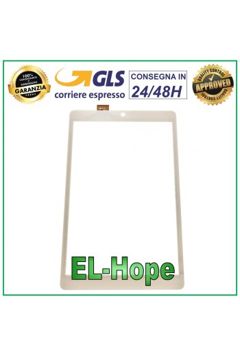 PANTALLA TÁCTIL PARA TABLET ALCATEL WIND TAB 8 One PIXI 3 OT 9022 9022X BLANCO