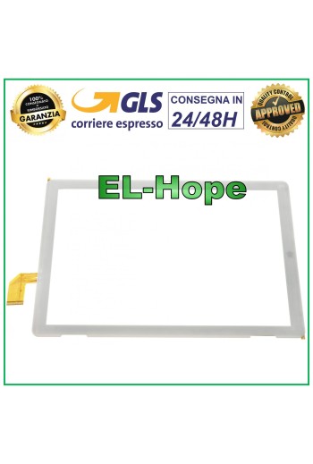 PANTALLA TÁCTIL PARA MEDIACOM SmartPad iyo 10 4G M-SP1EY4G CRISTAL BLANCO ORIGINAL