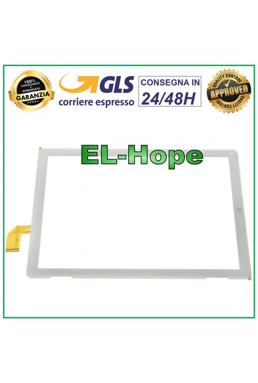 PANTALLA TÁCTIL PARA MEDIACOM SmartPad iyo 10 4G M-SP1EY4G CRISTAL BLANCO ORIGINAL